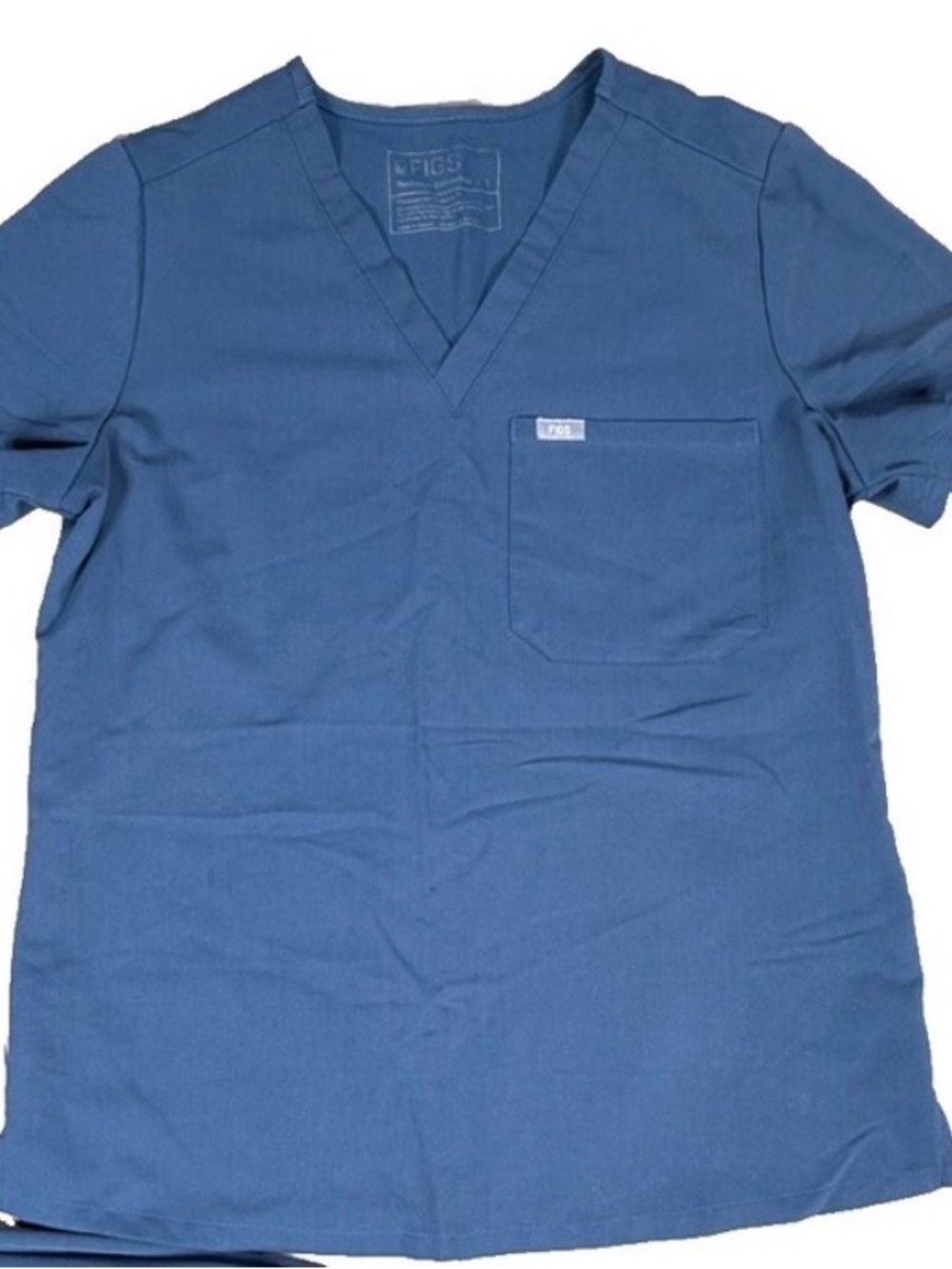 Figs women’s scrub top in Navy Blue